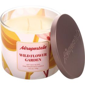 AEROPOSTALE WILD FLOWER GARDEN by Aeropostale SCENTED CANDLE 14.5 OZ