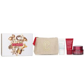 CLARINS - Rituale Multi Intensive Set: Super Restorative Day Cream 50ml+Cream Mask 15ml+Night Cream 15ml+Pouch 270383 3pcs+1bag